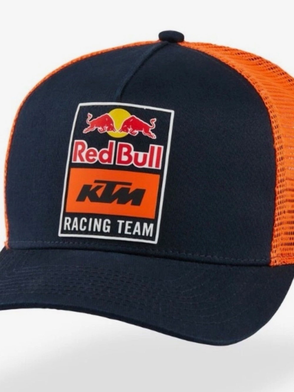Red Bull KTM Racing Team Trucker Hat - Navy & Orange